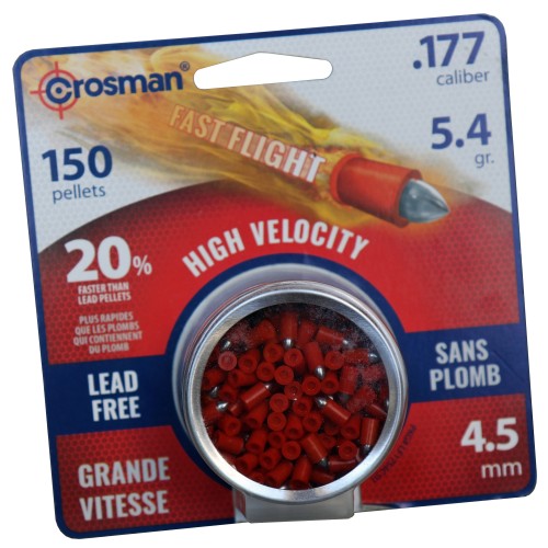 Preview: Crosman Powershot Diabolo Fast Flight 4,5 mm Luftgewehr 150 Stk.